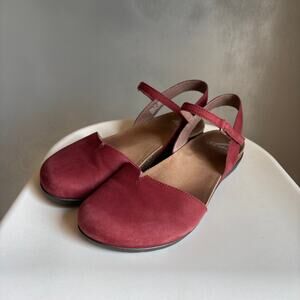 DANSKO Women's 41 Rowan Cinnabar Nubuck Sandals Mary Jane Comfort Shoes Boho